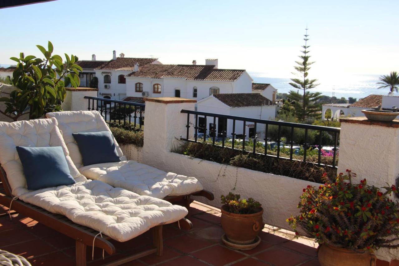 El Capistrano Village Spacious Home, Large Terrace Nerja Bagian luar foto